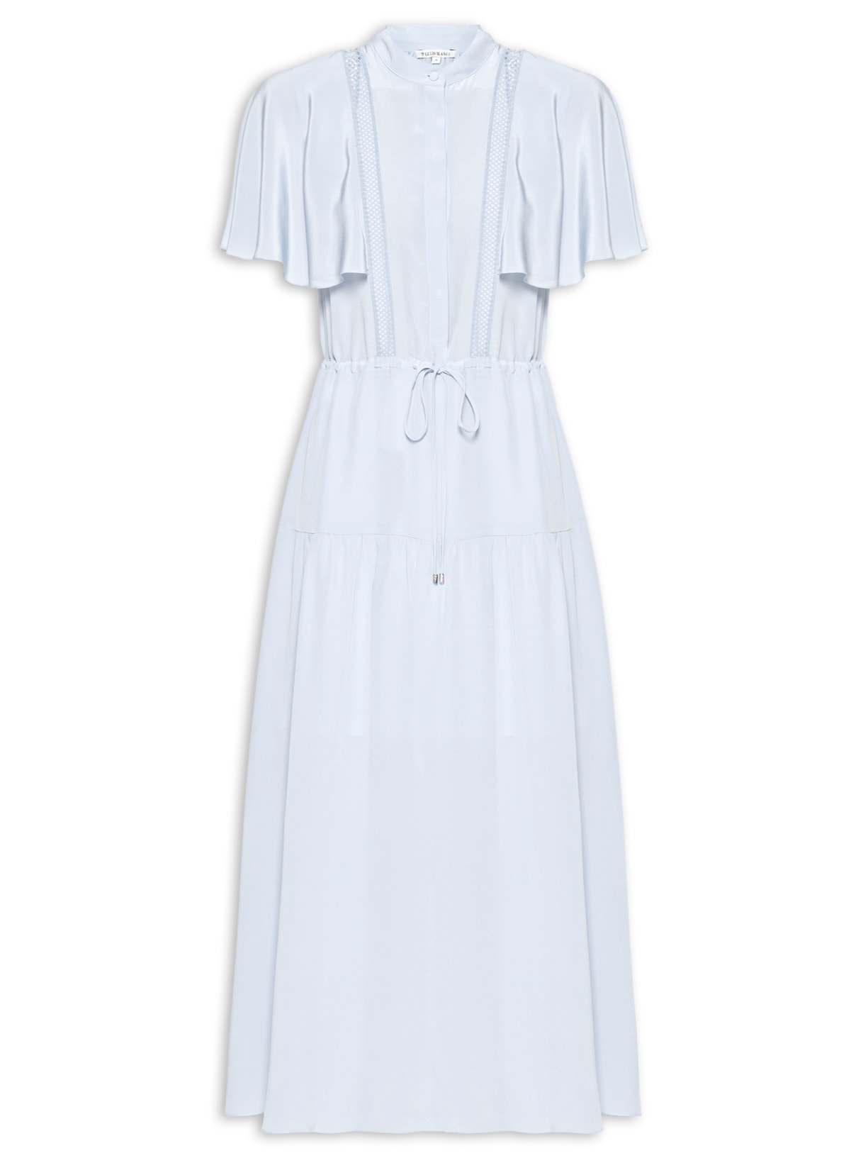 Vestido Maxine Seda - Azul