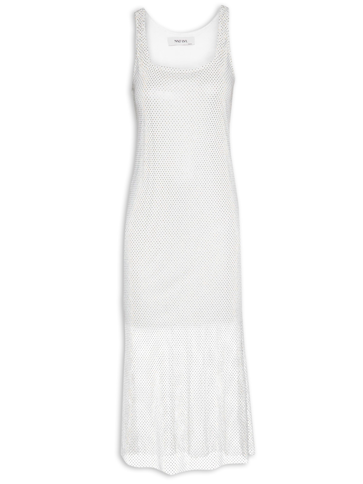 Vestido Mesh - Branco