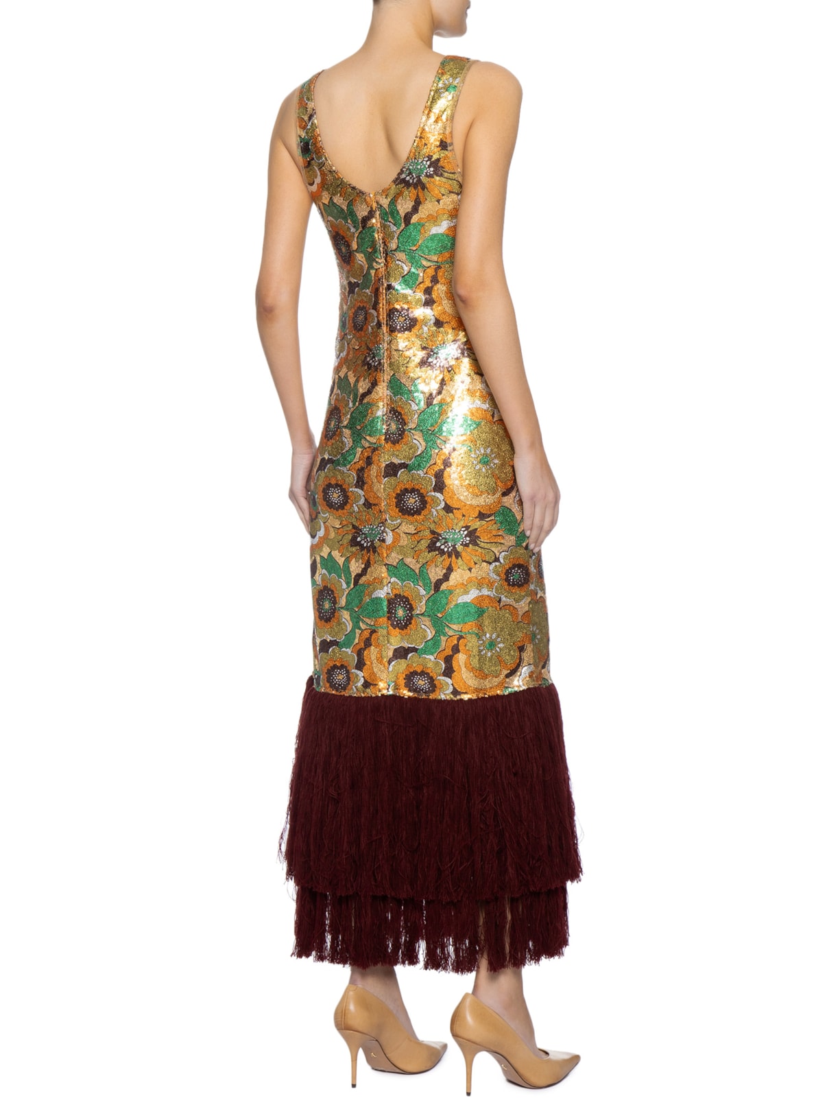 Vestido Miami Dourado All Most Vintage