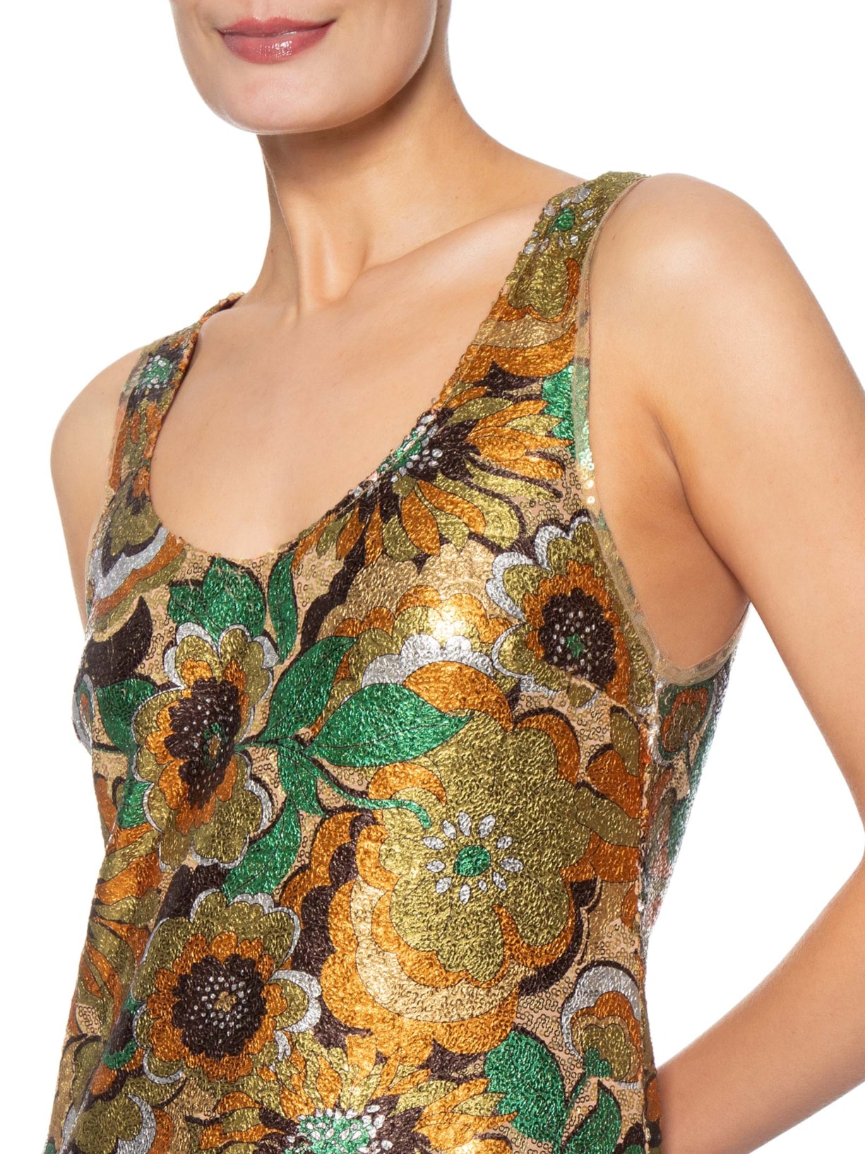 Vestido Miami Dourado All Most Vintage