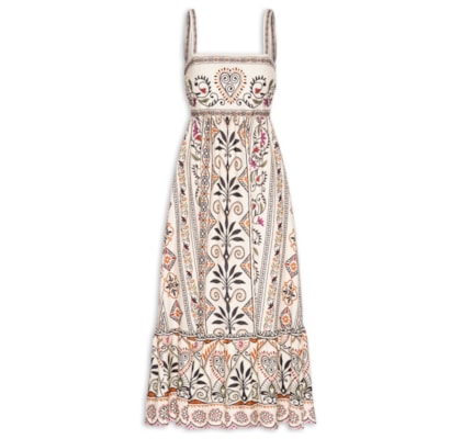 Vestido Midi Adriele - Off White