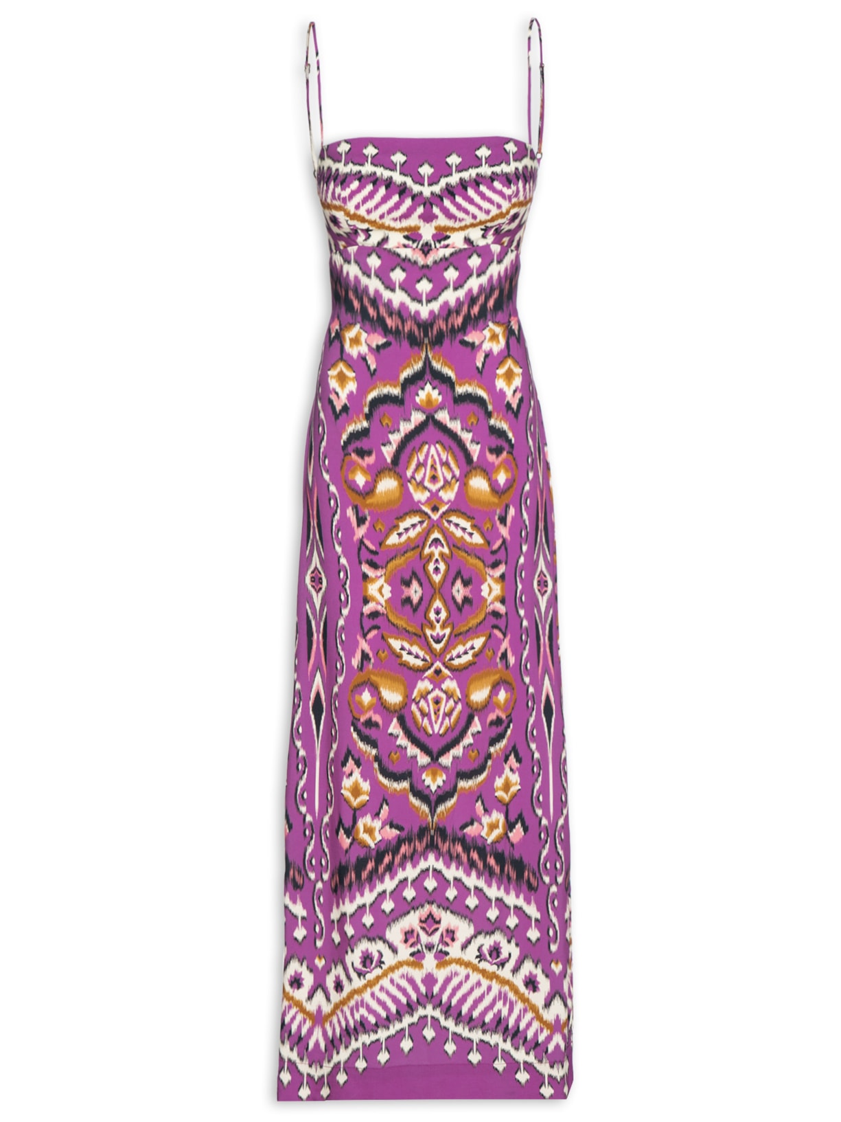 Vestido Midi Alça Java - Roxo