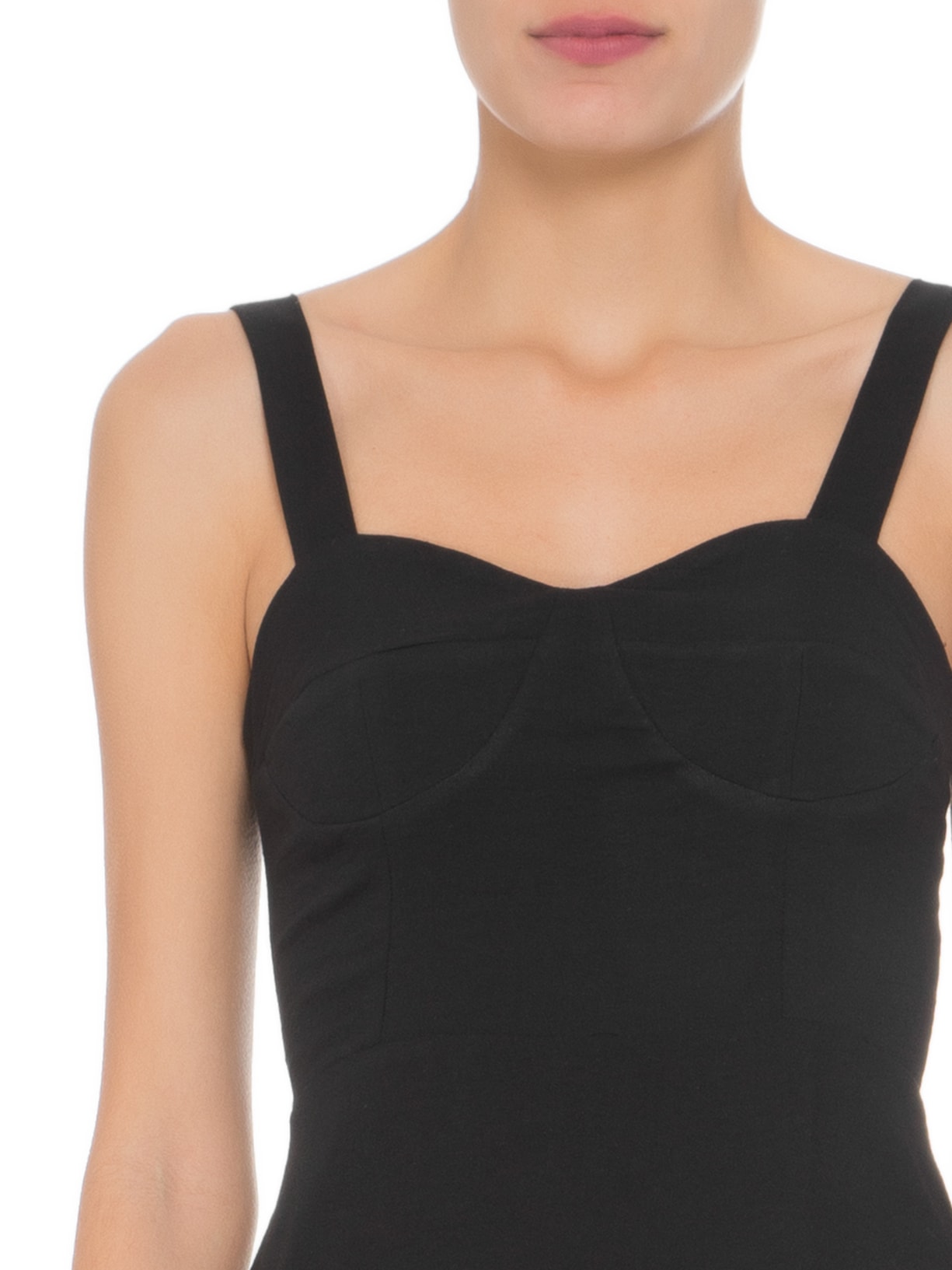 Vestido Midi Alça Preto '2Essential