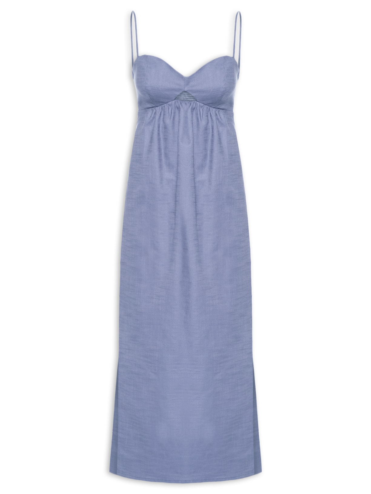 Vestido Midi Alcinha - Roxo