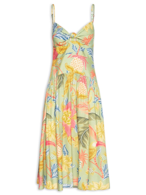 Vestido Midi Amalfi - Verde