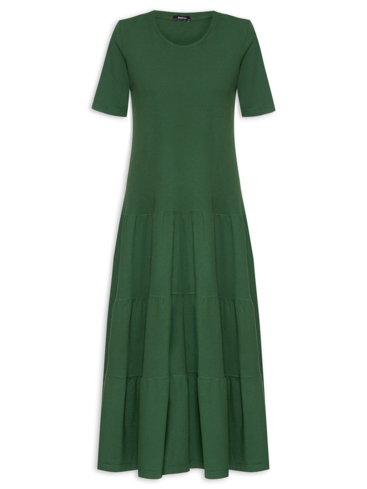 Vestido Midi Amplo Marias - Verde