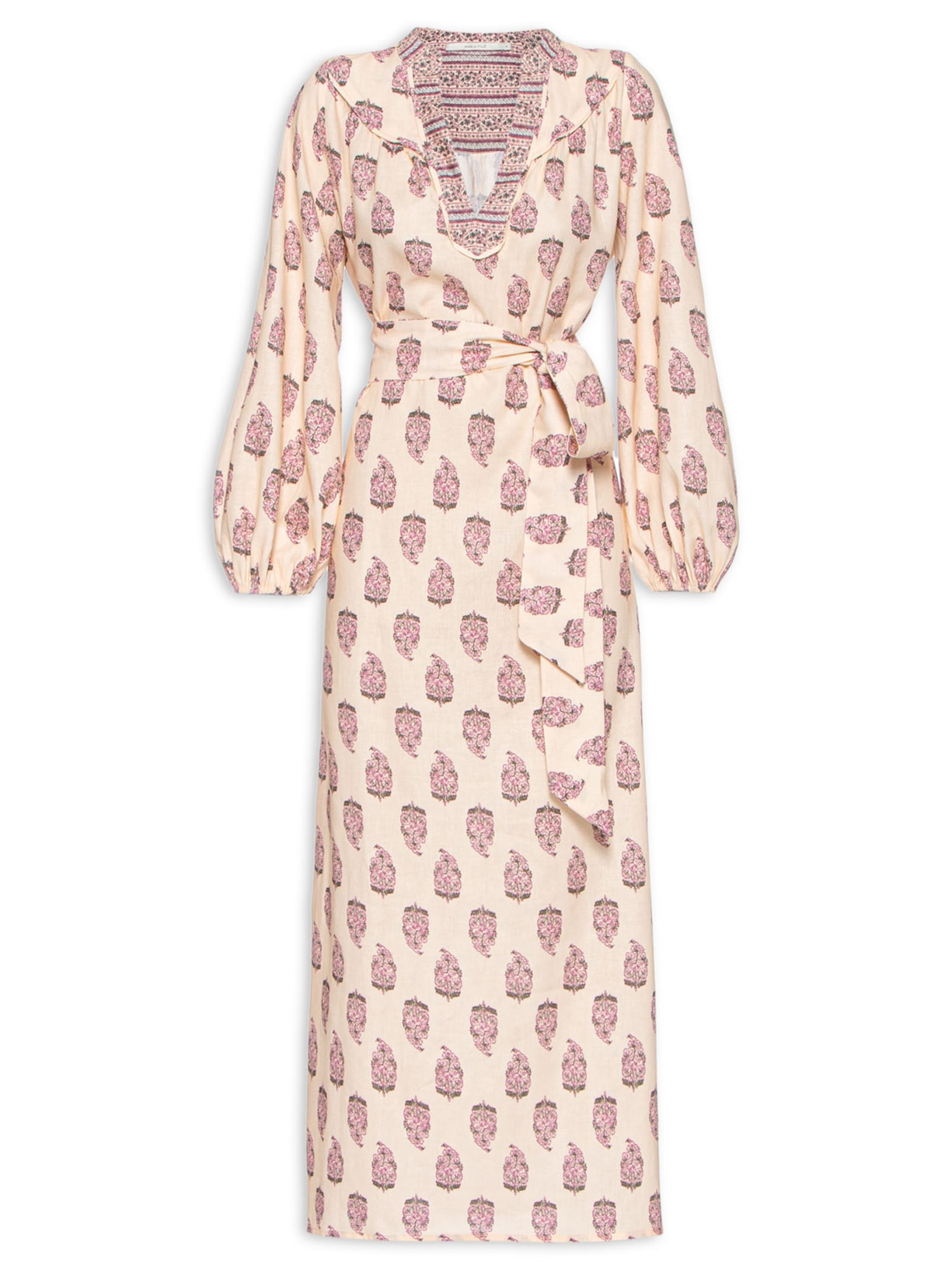 Vestido Midi Anik - Bege