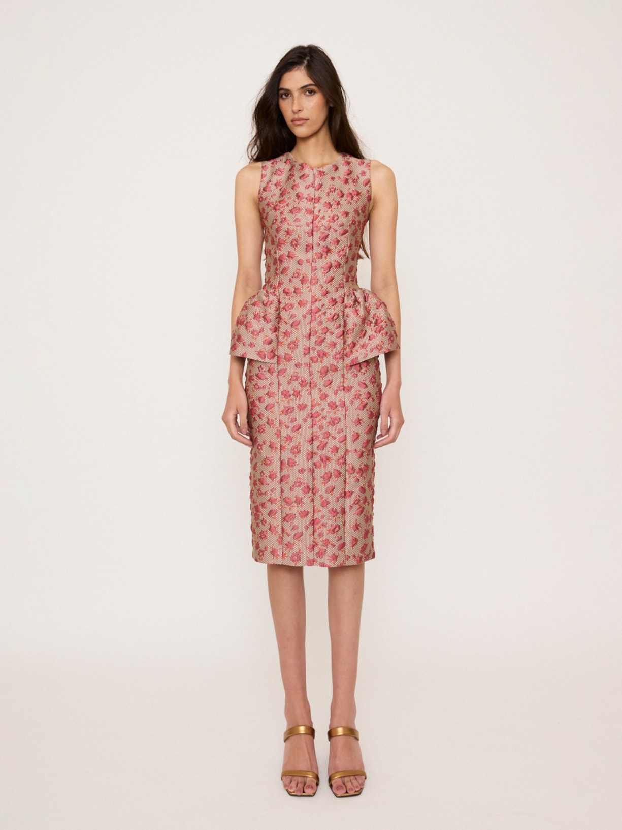 Vestido Midi Antiquarius V27 Rosa Mixed