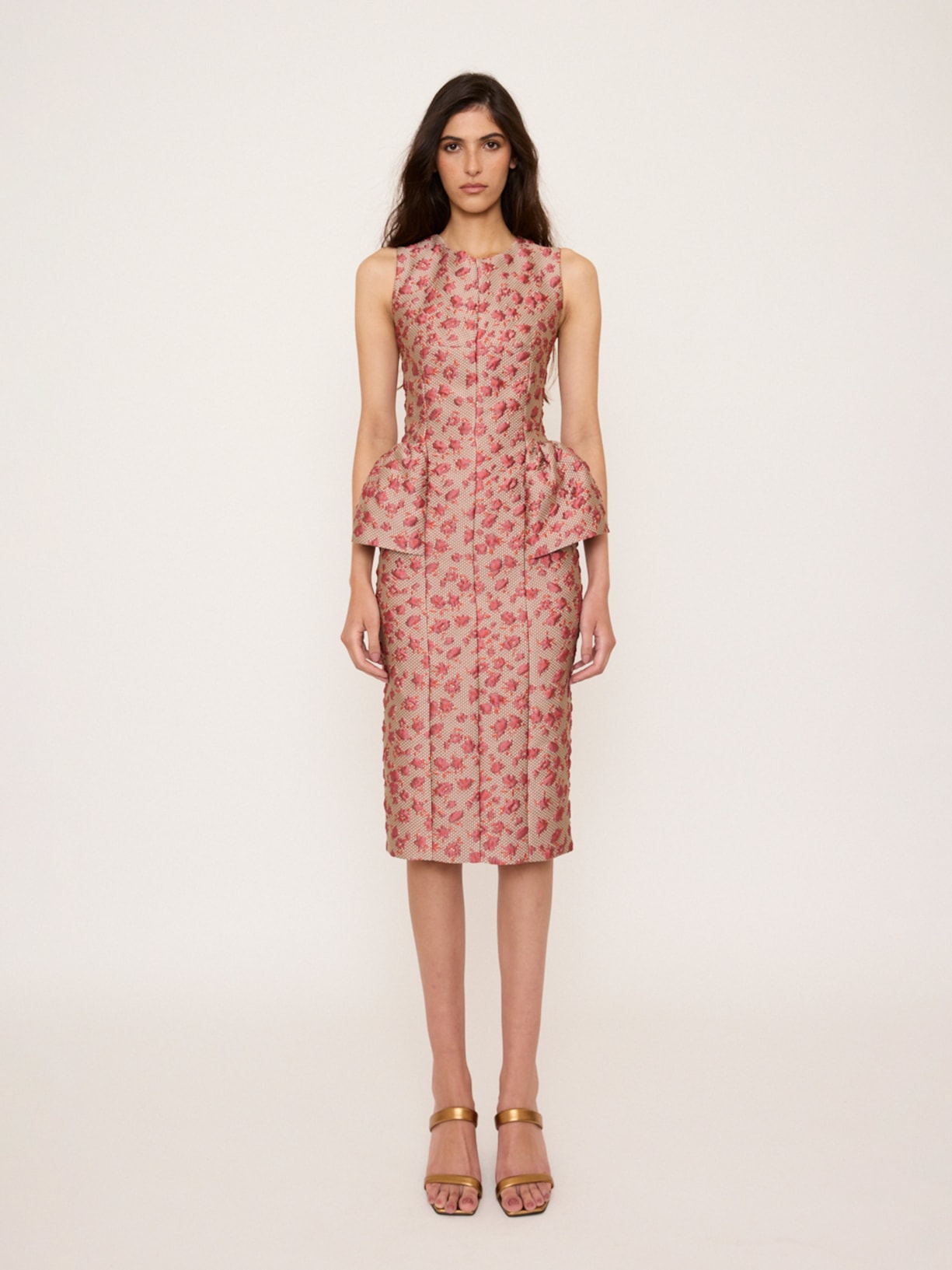 Vestido Midi Antiquarius V27 Rosa Mixed