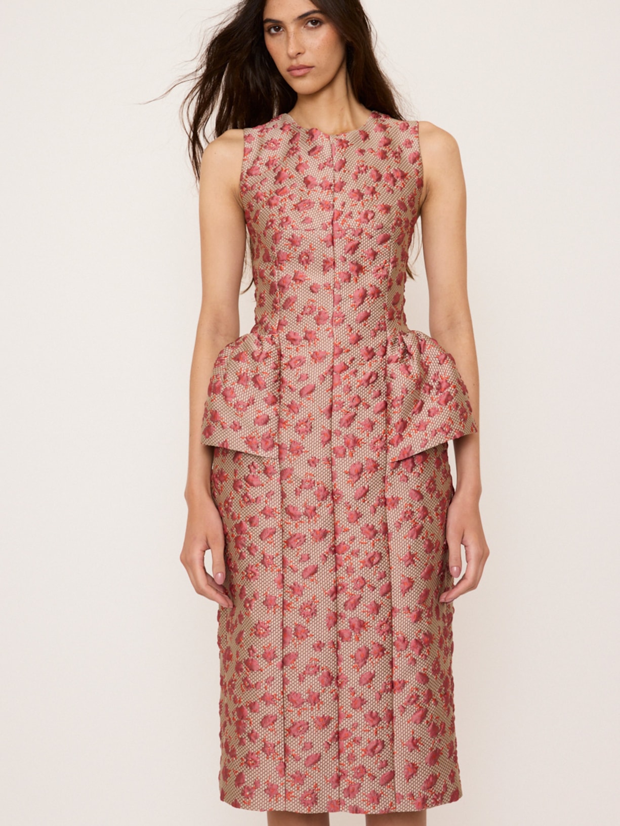 Vestido Midi Antiquarius V27 Rosa Mixed