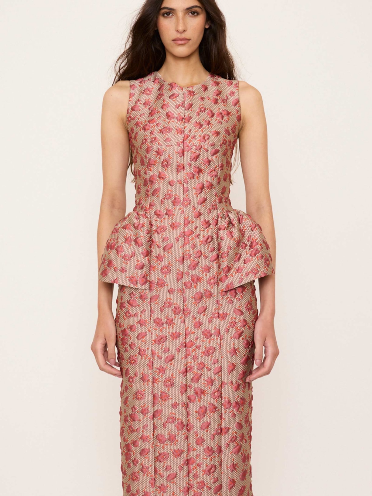 Vestido Midi Antiquarius V27 Rosa Mixed