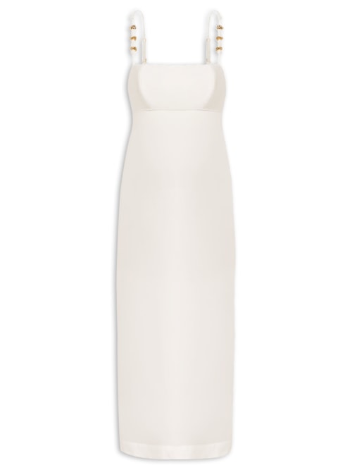 Vestido Midi Antonie Det – Branco