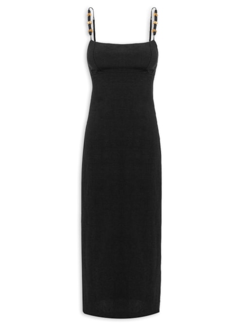 Vestido Midi Antonie Det – Preto