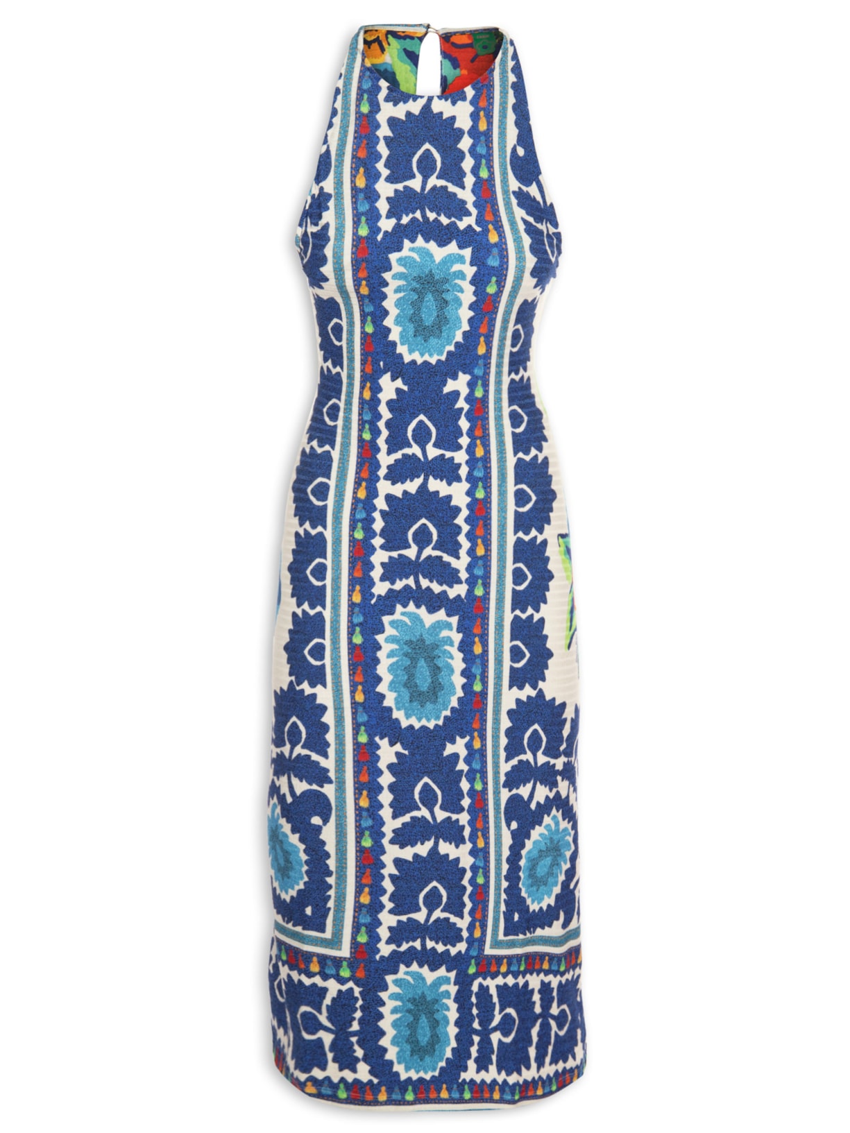 Vestido Midi Antuerpia - Azul
