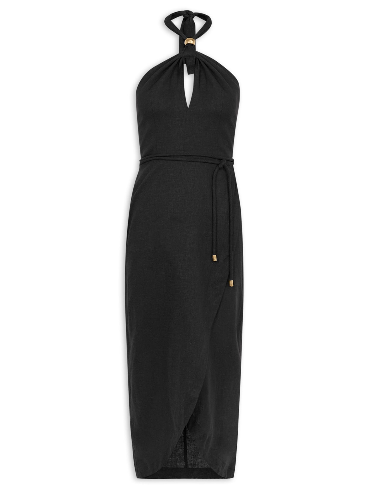 Vestido Midi Aster - Preto