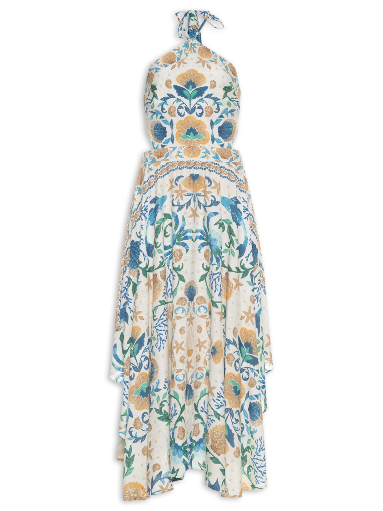 Vestido Midi Atalaia - Off White