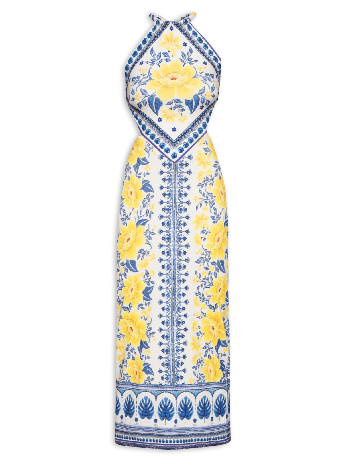 Vestido Midi Azulina - Azul