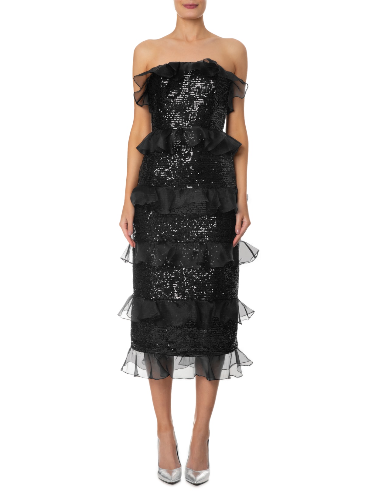 Vestido Midi Babi Preto Fabulous Agilitá