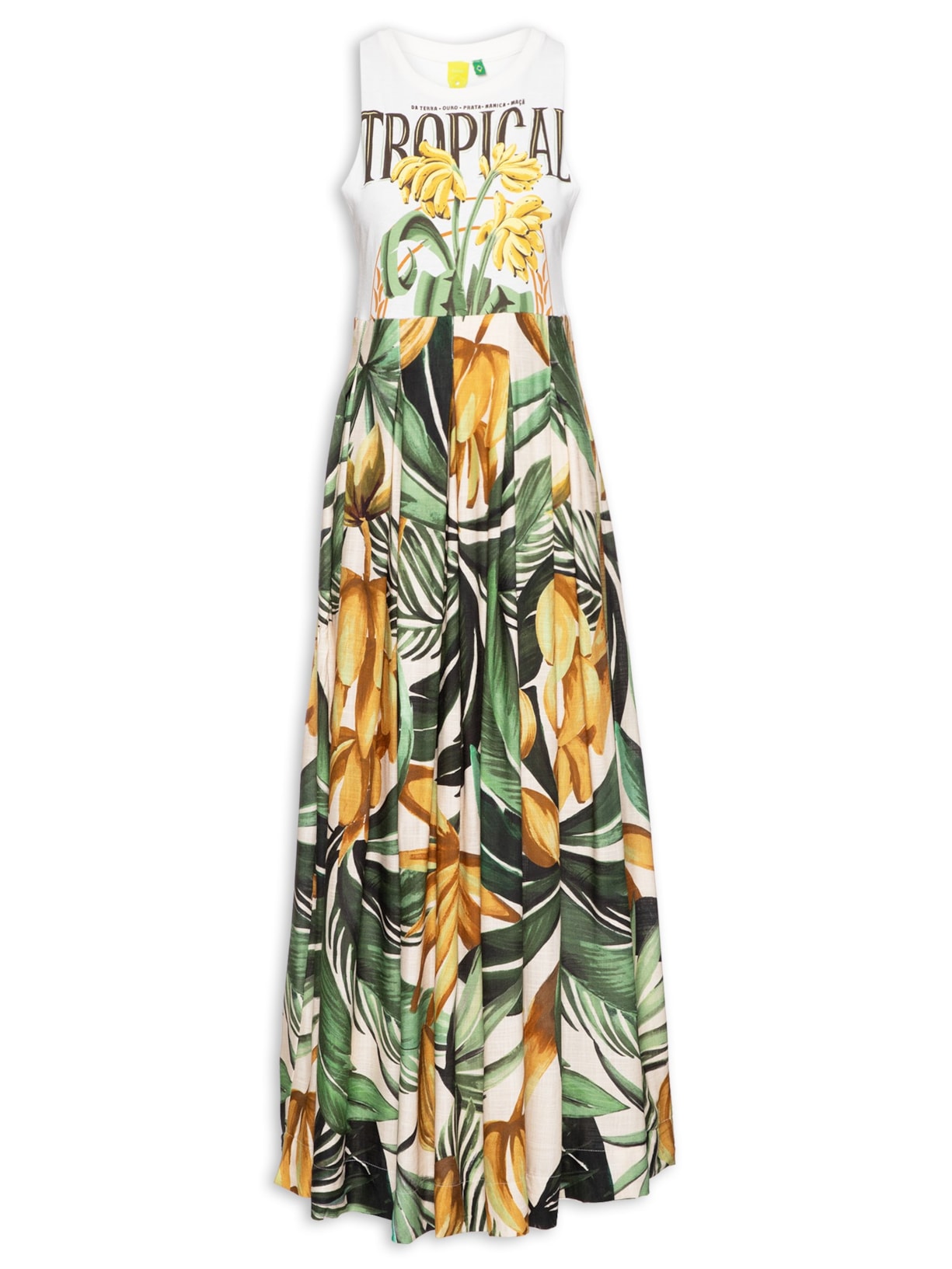 Vestido Midi Banana - Amarelo