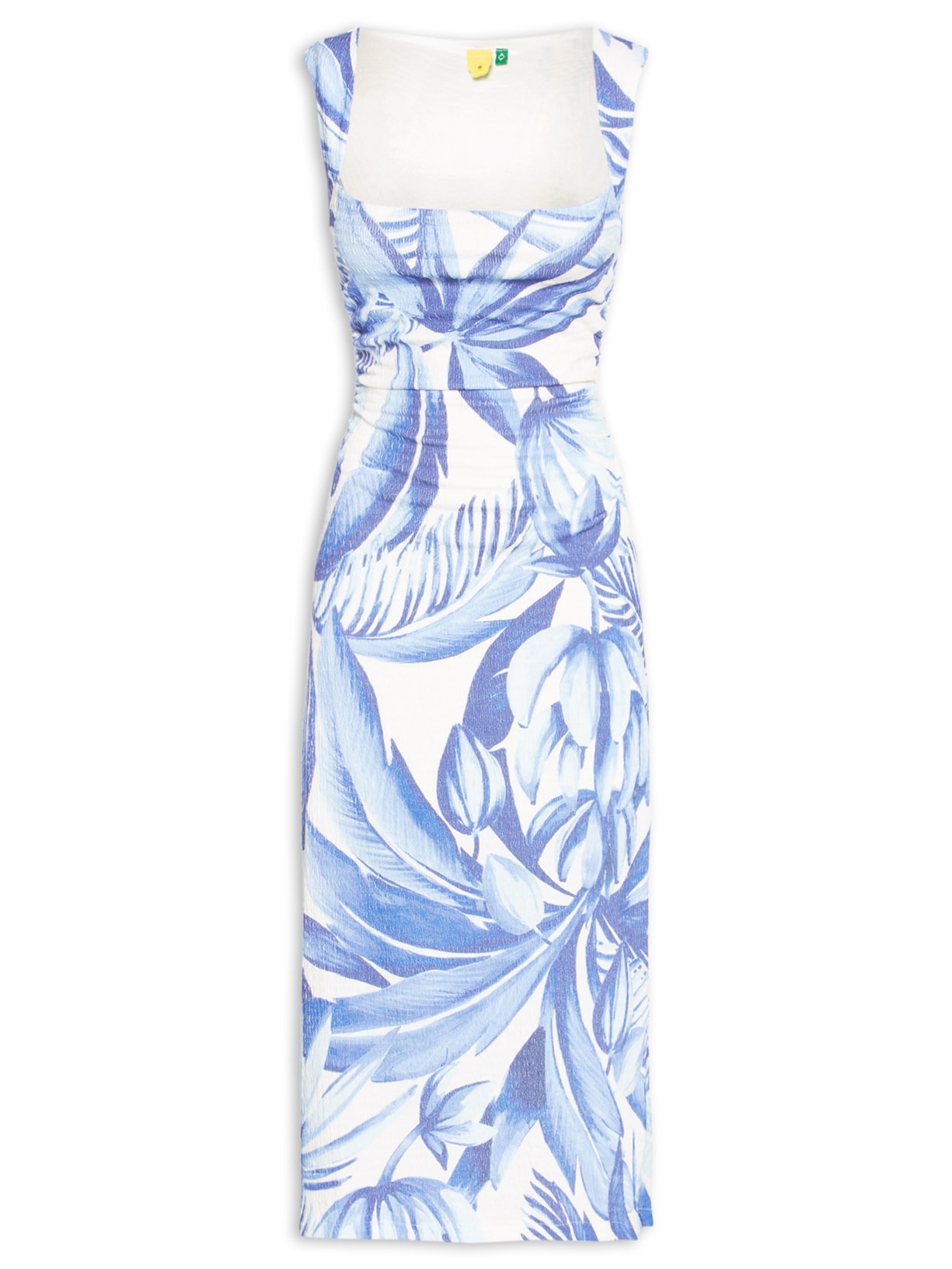 Vestido Midi Bananarte Importado - Azul