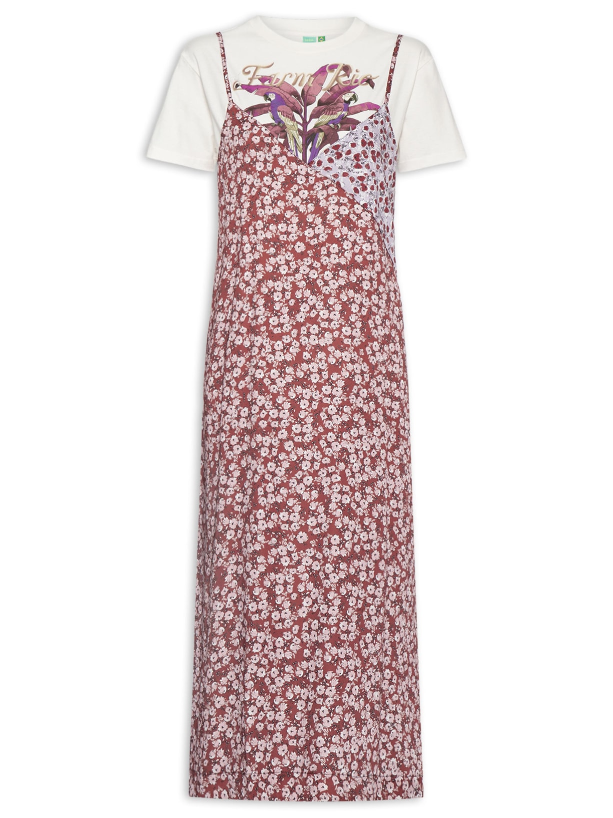 Vestido Midi Bananeira - Branco