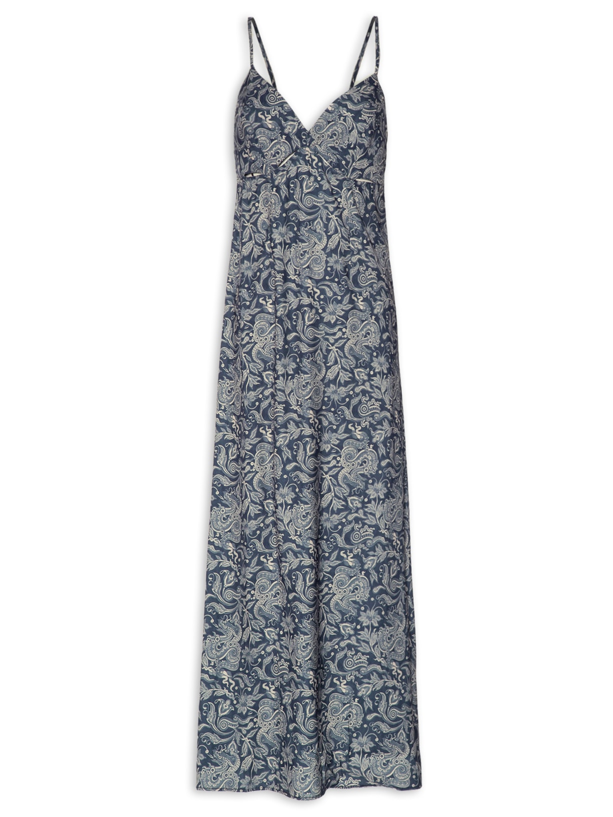 Vestido Midi Bangkok - Azul