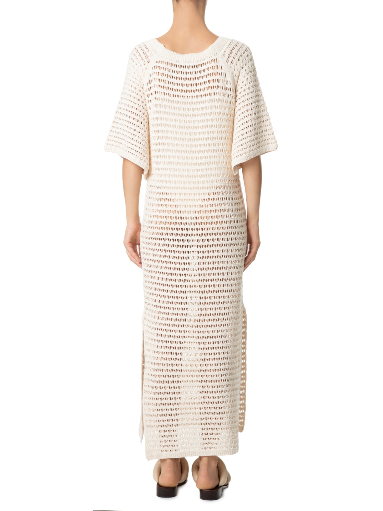 Vestido Midi Bege Anselmi
