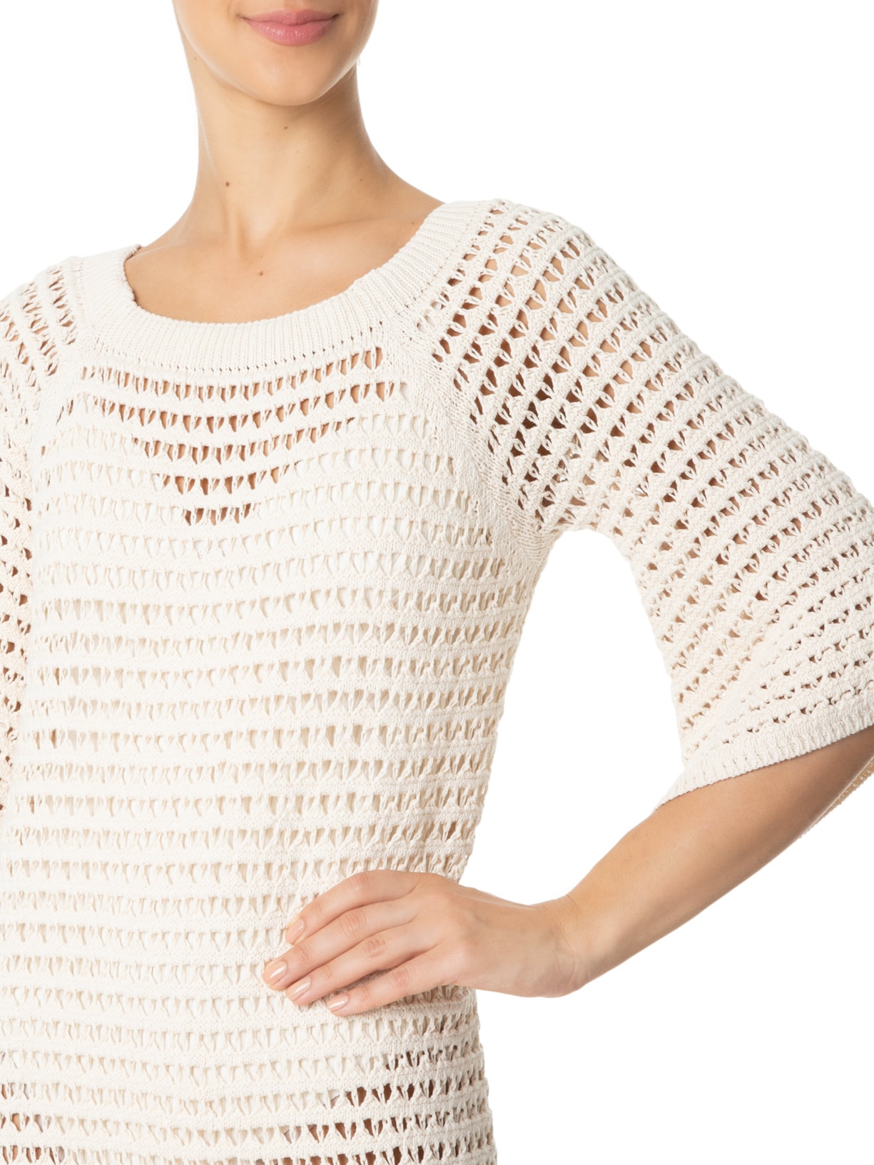 Vestido Midi Bege Anselmi