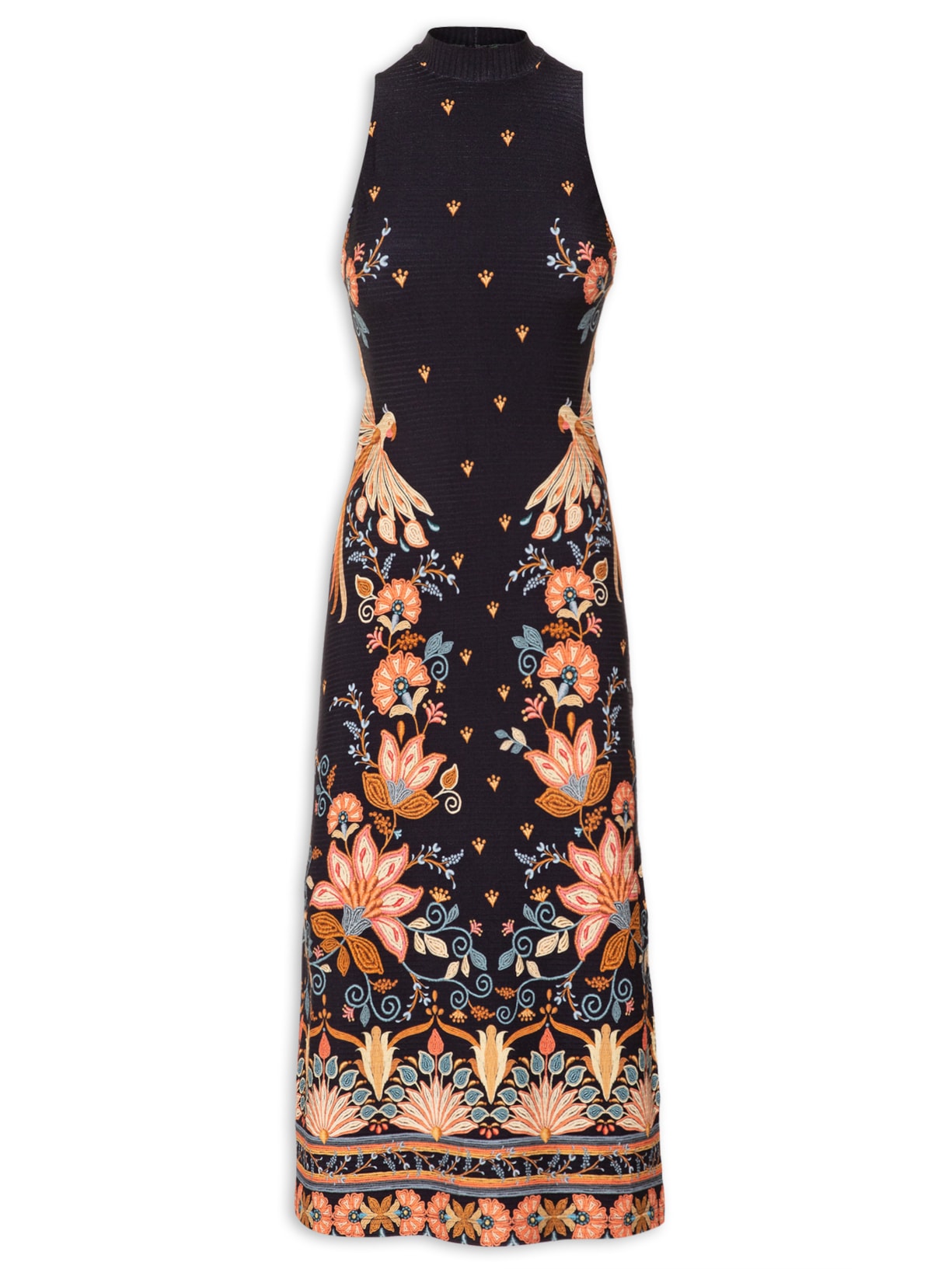 Vestido Midi Bella - Preto