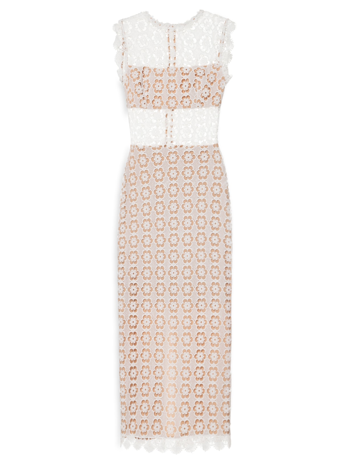 Vestido Midi Bianca Off White Fabulous Agilitá