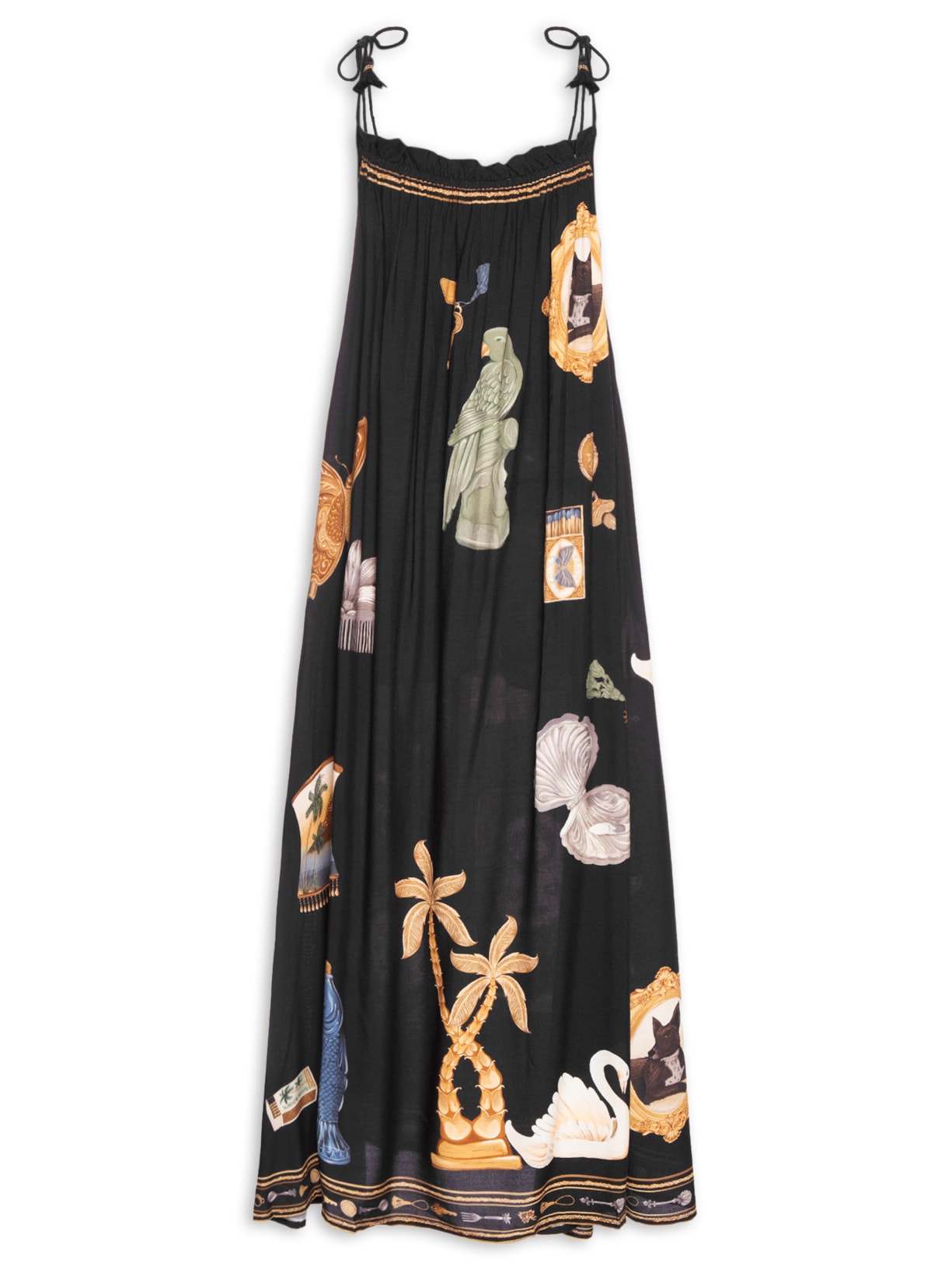 Vestido Midi Bibelô - Preto