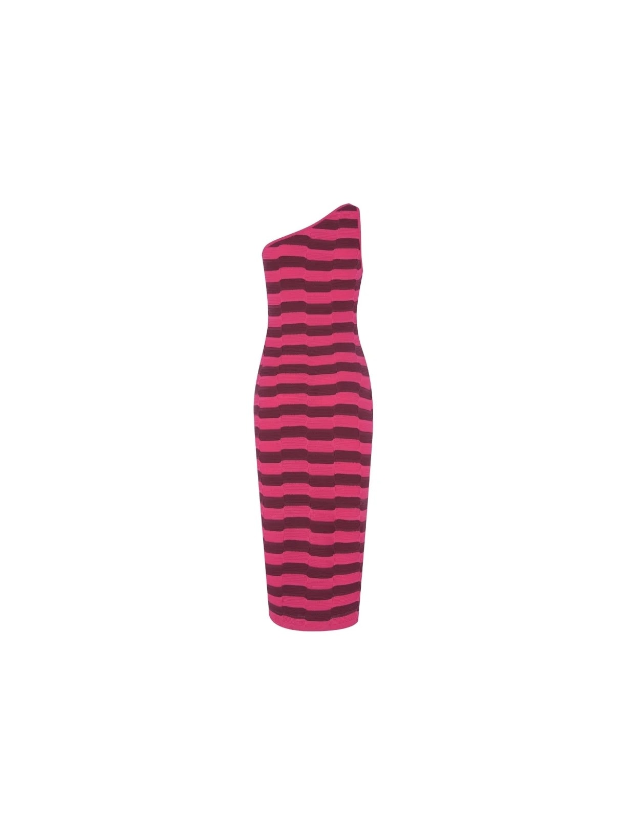 Vestido Midi Bicolor Tricot Mareh Búzios Rosa Shop Ginger