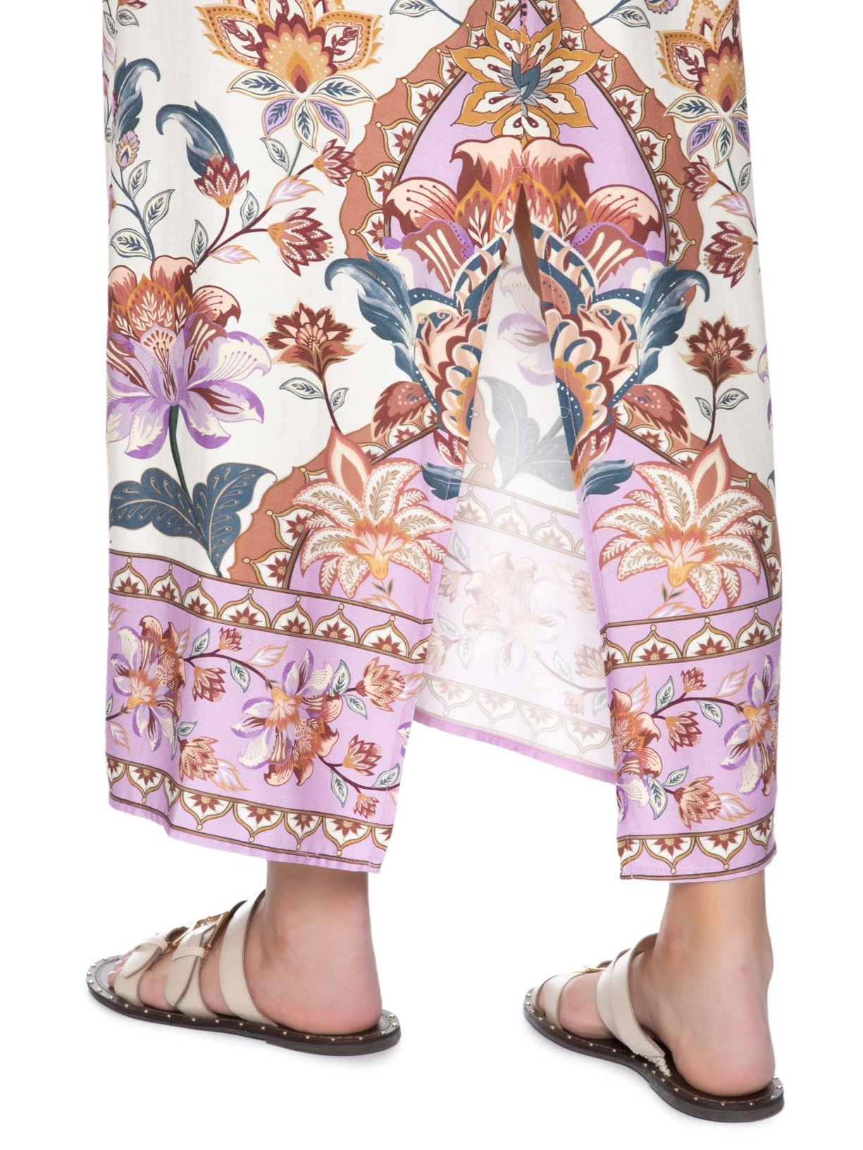 Vestido Midi Boho Maravilha Off White Farm