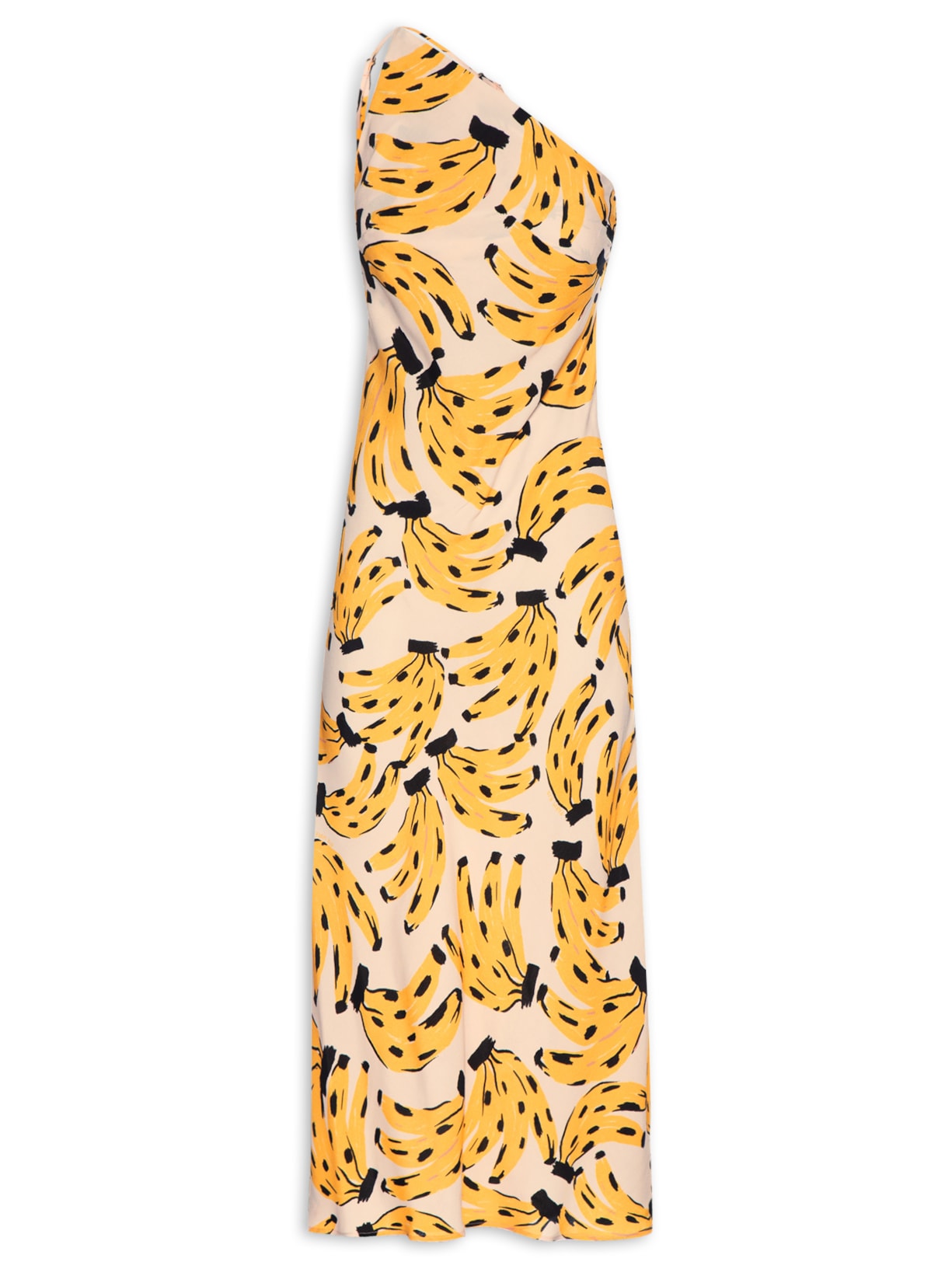 Vestido Midi Bossa Banana - Amarelo