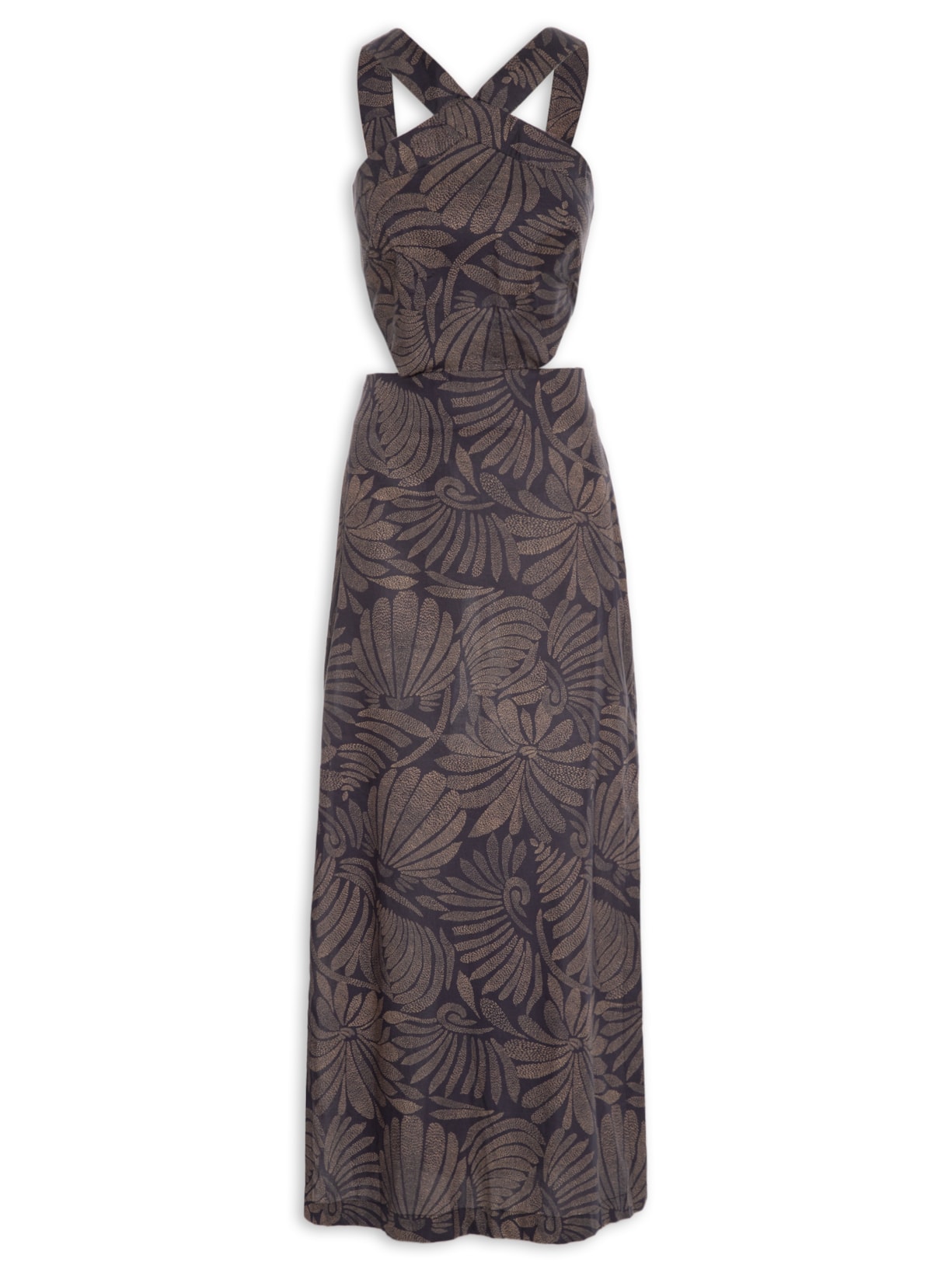 Vestido Midi Bossa - Preto