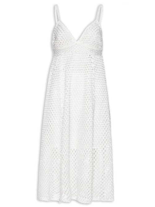 Vestido Midi Breeze Tricot - Prata