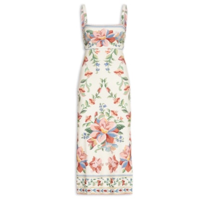 Vestido Midi Brisa Serena - Off White