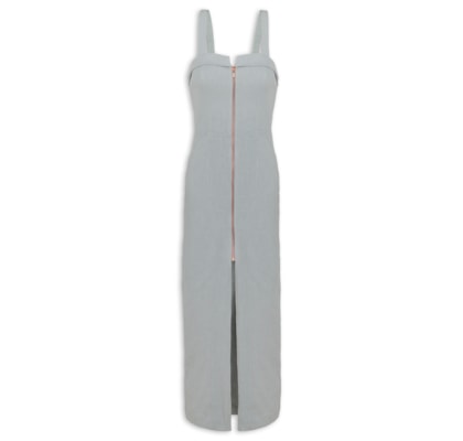 Vestido Midi Bruna - Cinza