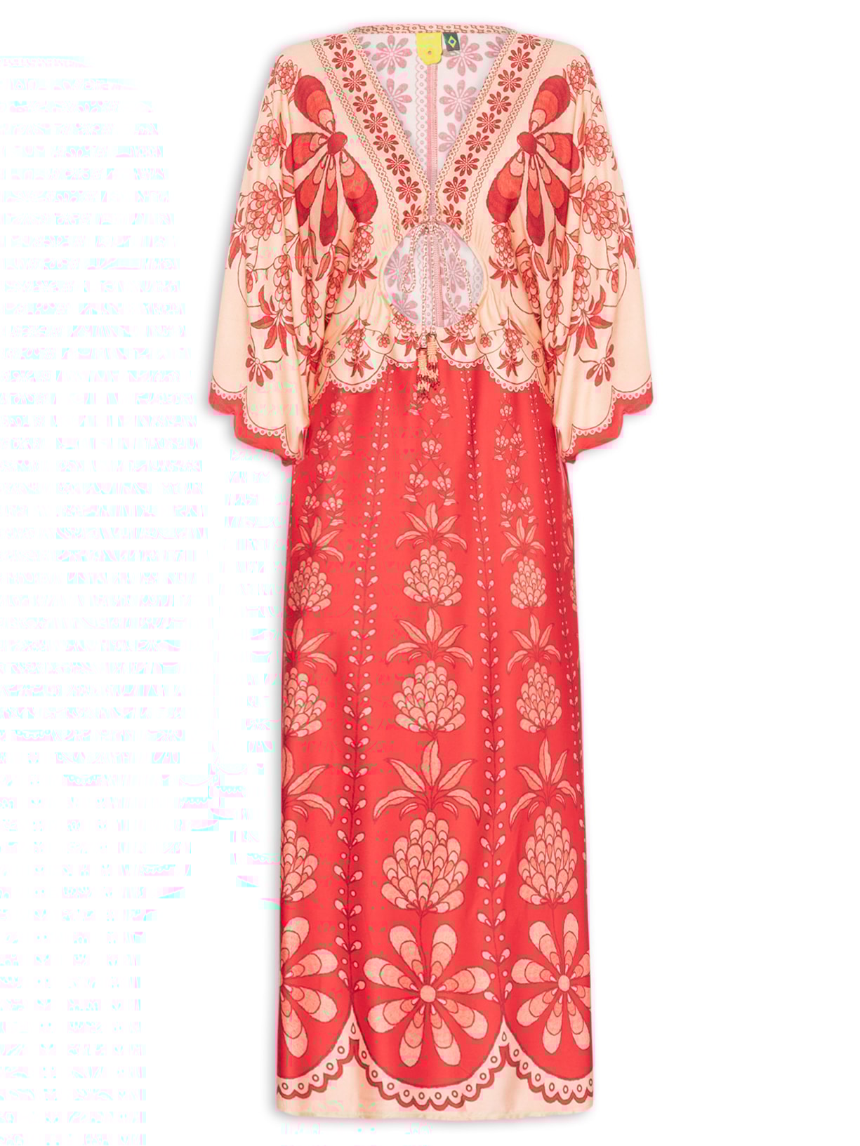 Vestido Midi Caetana - Vermelho