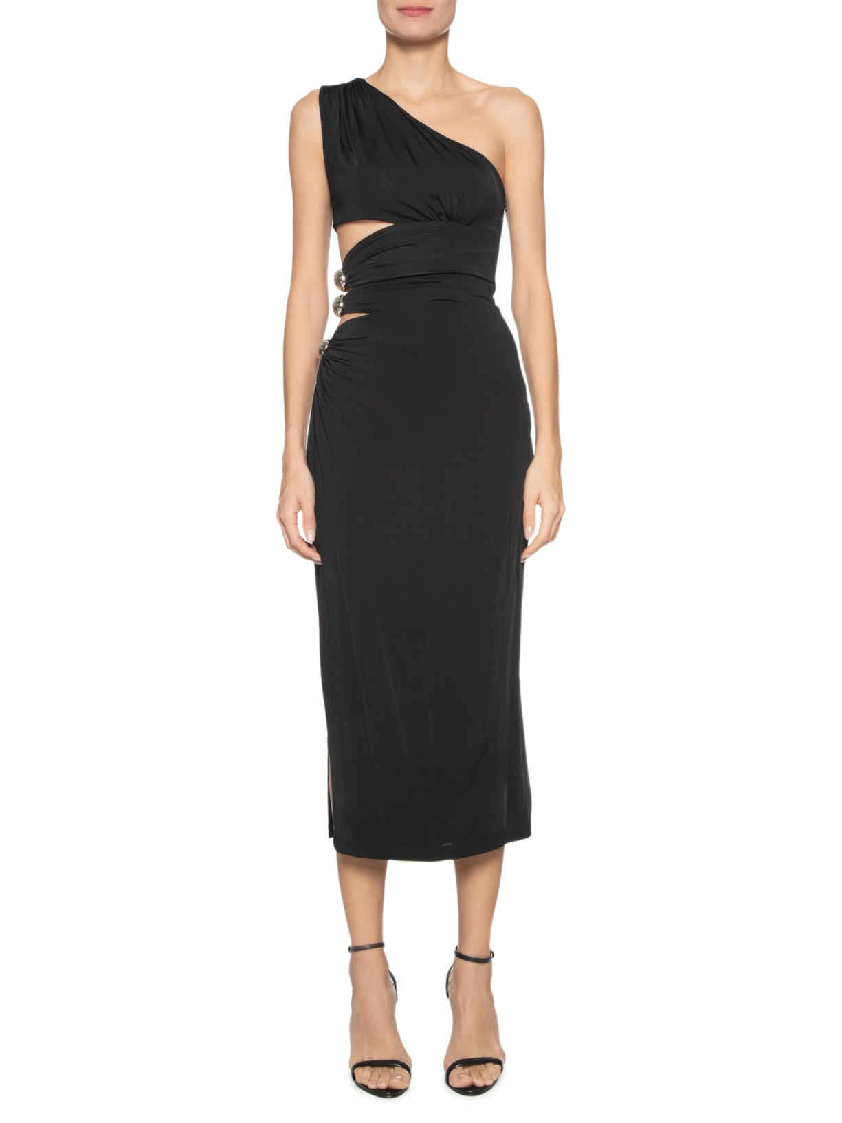 Vestido Midi Carlota Preto Nxt Lvl