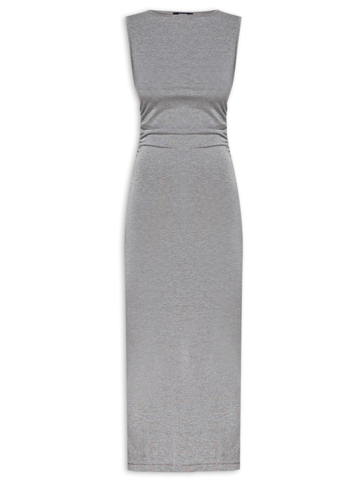 Vestido Midi - Cinza