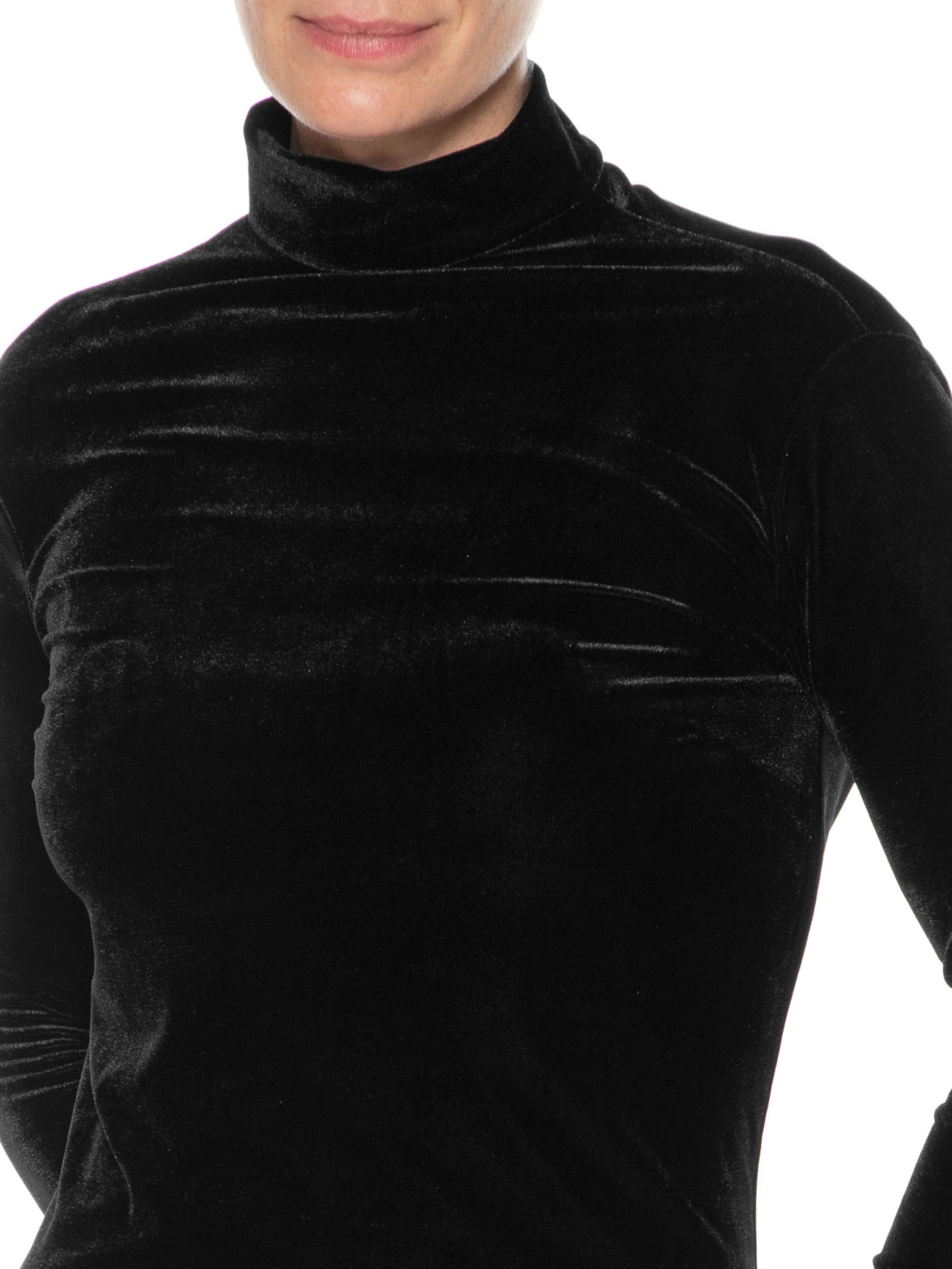 Vestido Midi Com Recorte Nas Costas Em Veludo Preto '2Essential