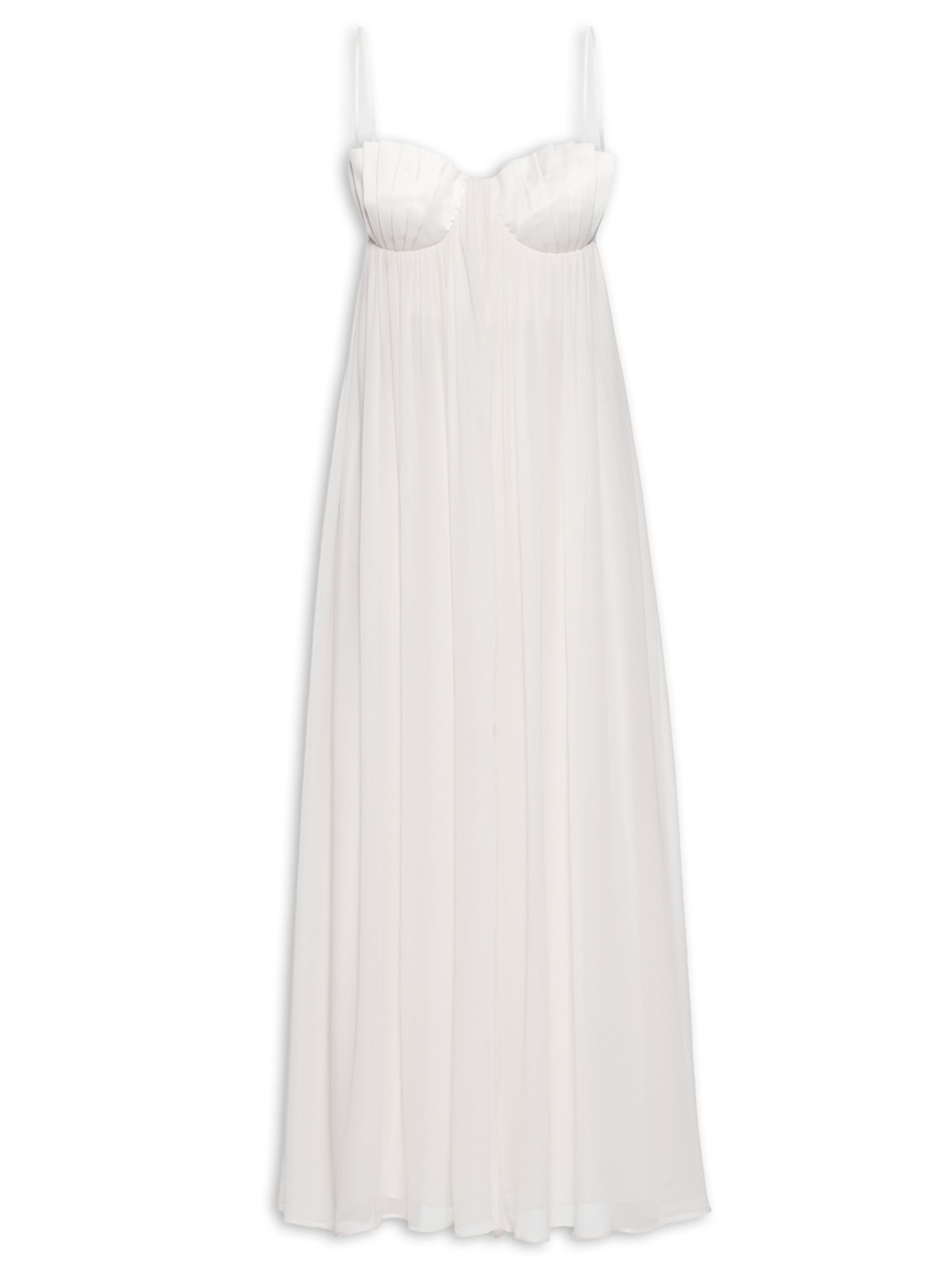 Vestido Midi Concha - Off White