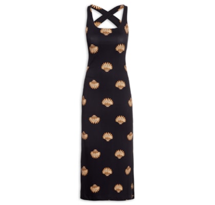 Vestido Midi Conchita - Preto