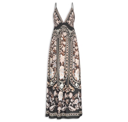 Vestido Midi Daniela - Preto