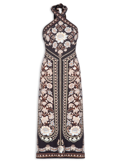Vestido Midi Daniela - Preto