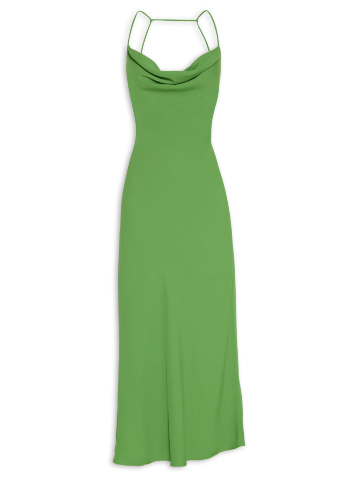 Vestido Midi Degagê - Verde