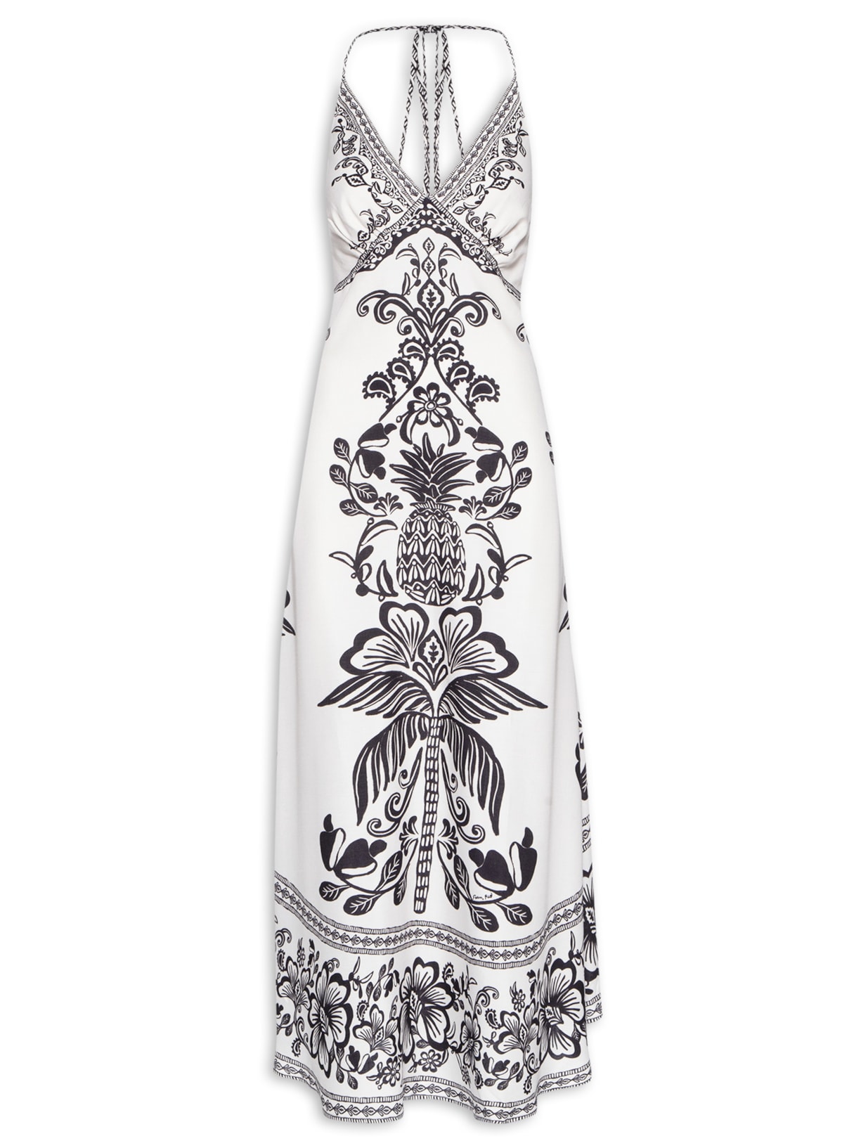 Vestido Midi Doce Caminho - Off White