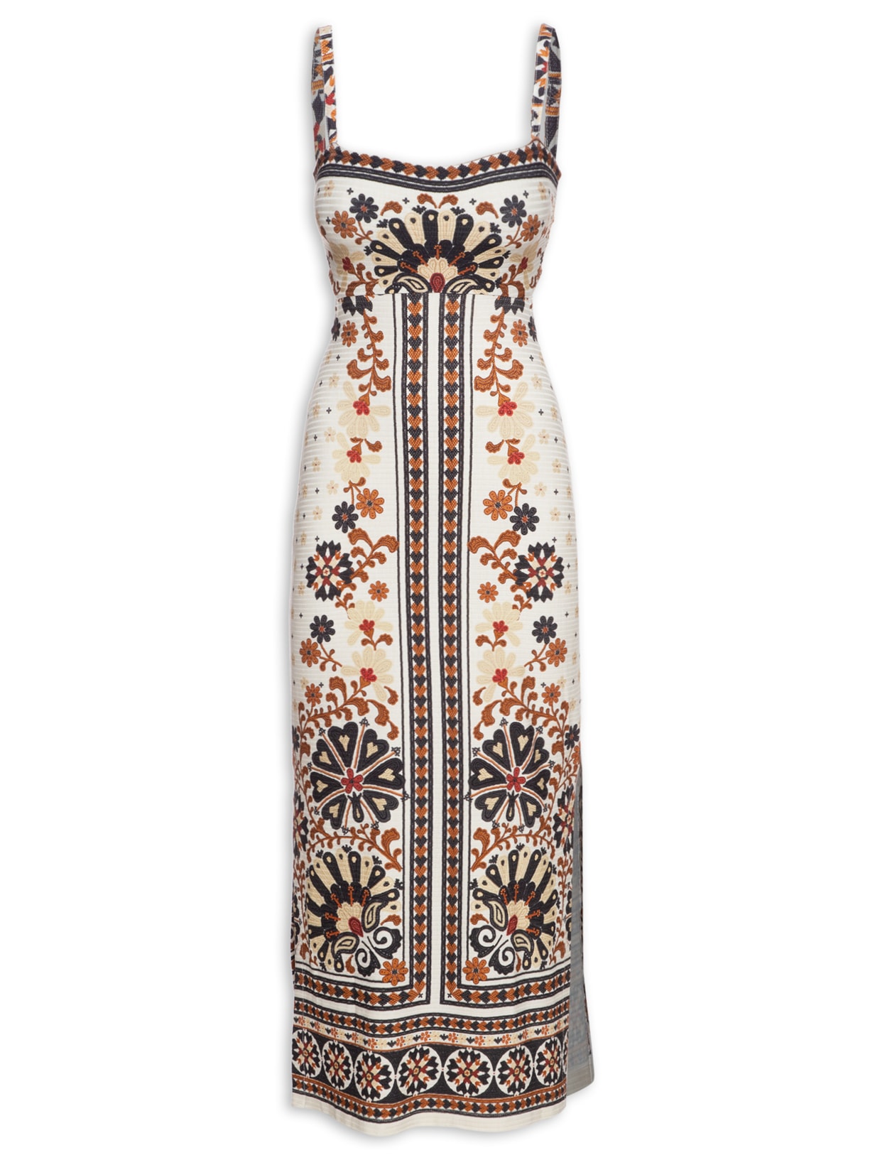 Vestido Midi Doralice - Bege