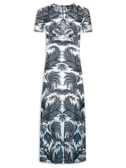 Vestido Midi Dresses Woman - Azul